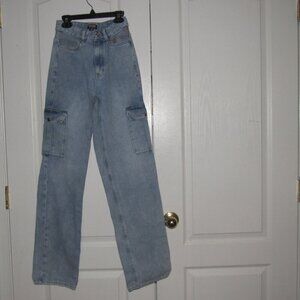 PLAYBOY by PACSUN Light Wash Jeans Size 24 (inseam: 32")